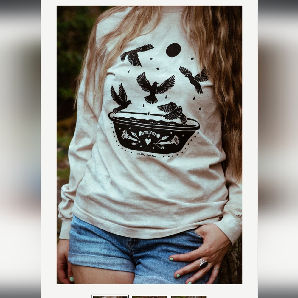 Sister Nettle Bird Bath Long Sleeve